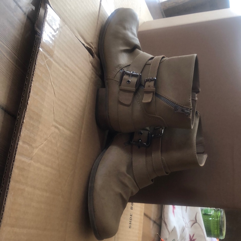 Ankle Boots Color Sandlewood